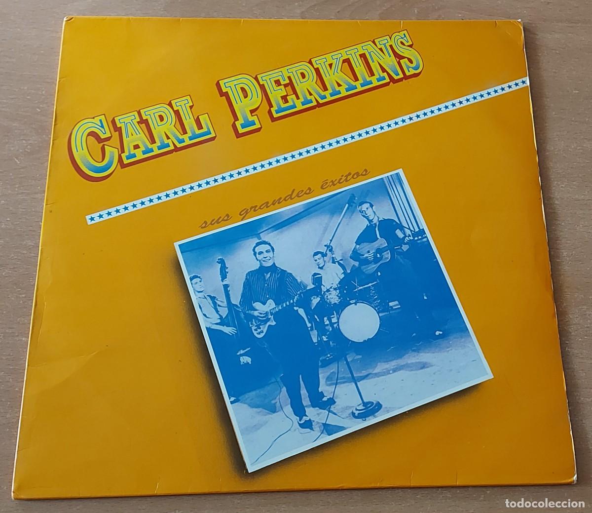 Discos de vinilo: LP CARL PERKINS Grandes &Eacute;xitos VIC a&ntilde;o 1991 - Foto 1