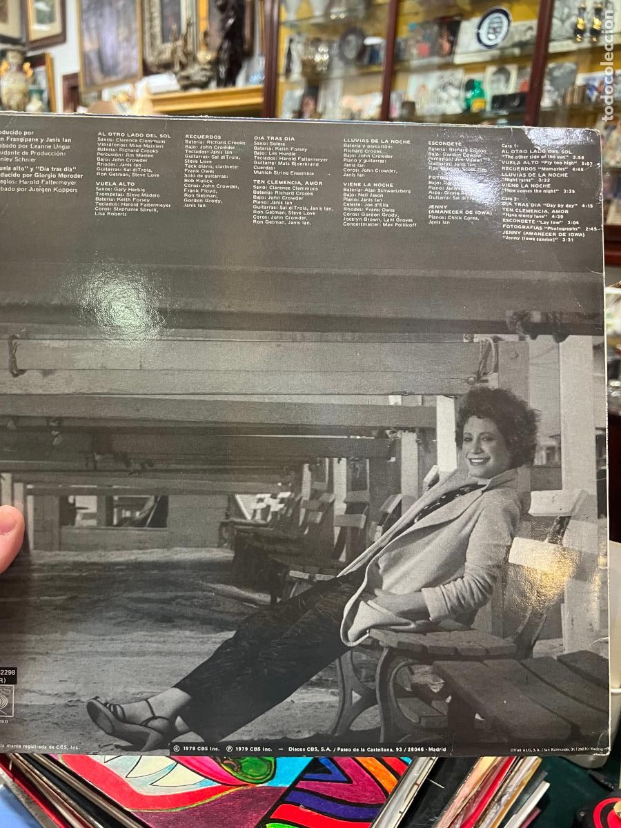 Discos de vinilo: LP JANIS IAN - NIGHT RAINS - Foto 2