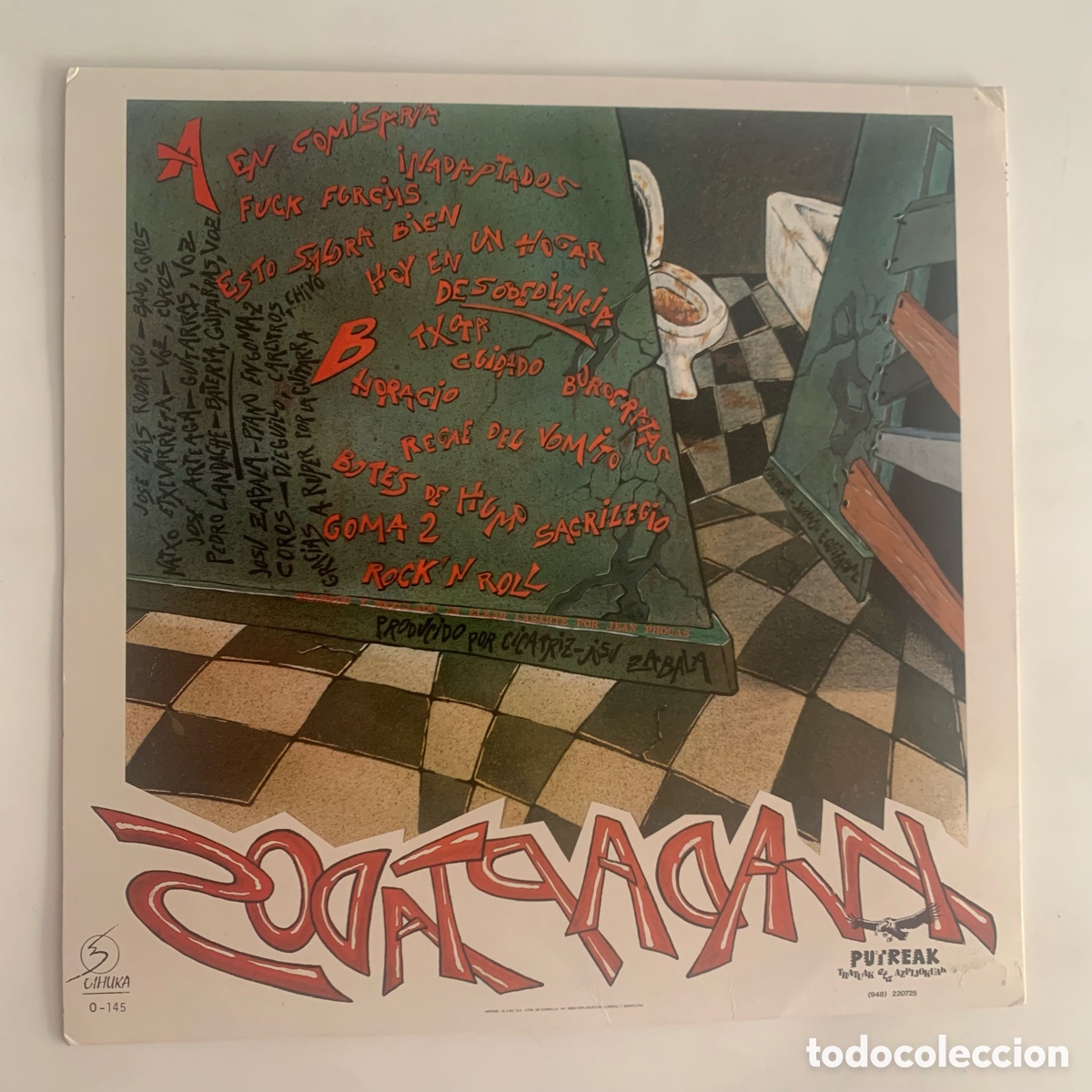 Discos de vinilo: lp cicatriz inadaptados - oihuka - Foto 2