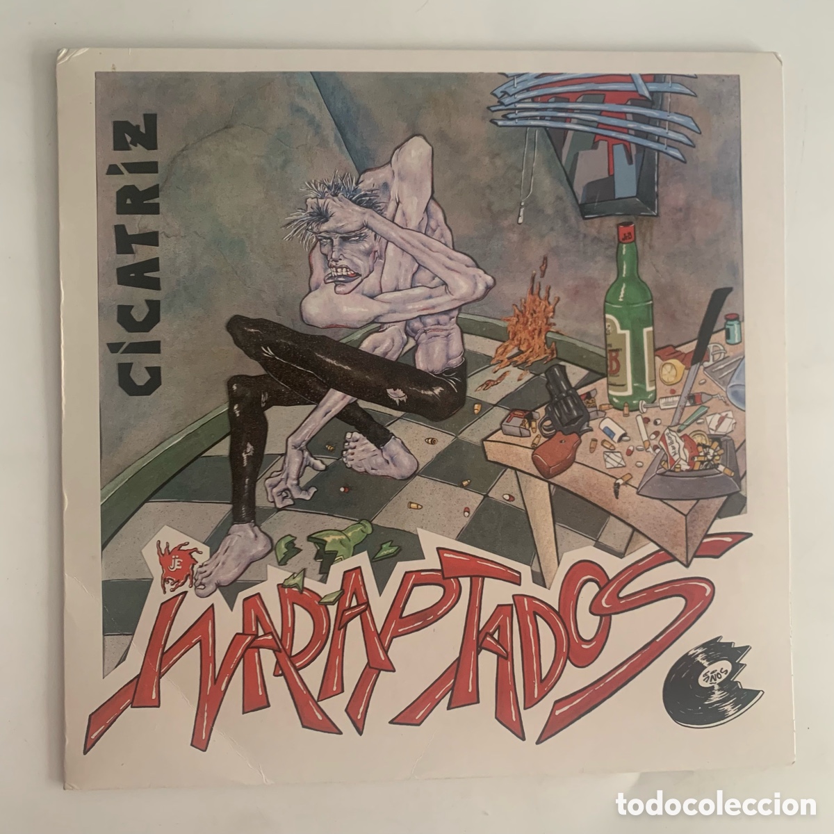 Discos de vinilo: lp cicatriz inadaptados - oihuka - Foto 1