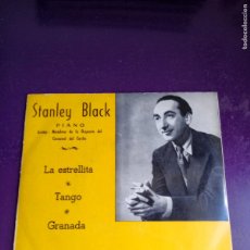 Discos de vinilo: STANLEY BLACK, ORQUESTA DEL CARNAVAL DEL CARIBE – PIANO - EP DECCA 1955 - GRANADA +2 - POCO USO