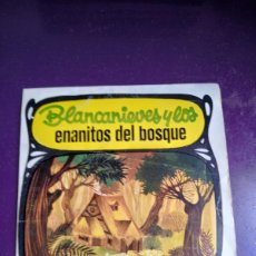 Discos de vinilo: BLANCANIEVES Y LOS 7 ENANITOS DEL BOSQUE - SG DIM 1968 - CUENTO INFANTIL, Mª CARMEN GOÑI VALENTINA