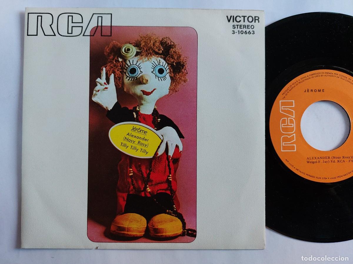 Discos de vinilo: JEROME - 45 Spain - MINT * ALEXANDER / TILLY TILLY TILLY - Foto 1
