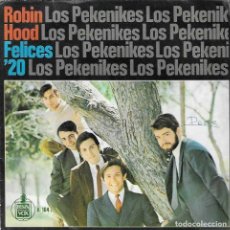 Discos de vinilo: LOS PEKENIKES,ROBIN HOOD SINGLE DEL 67
