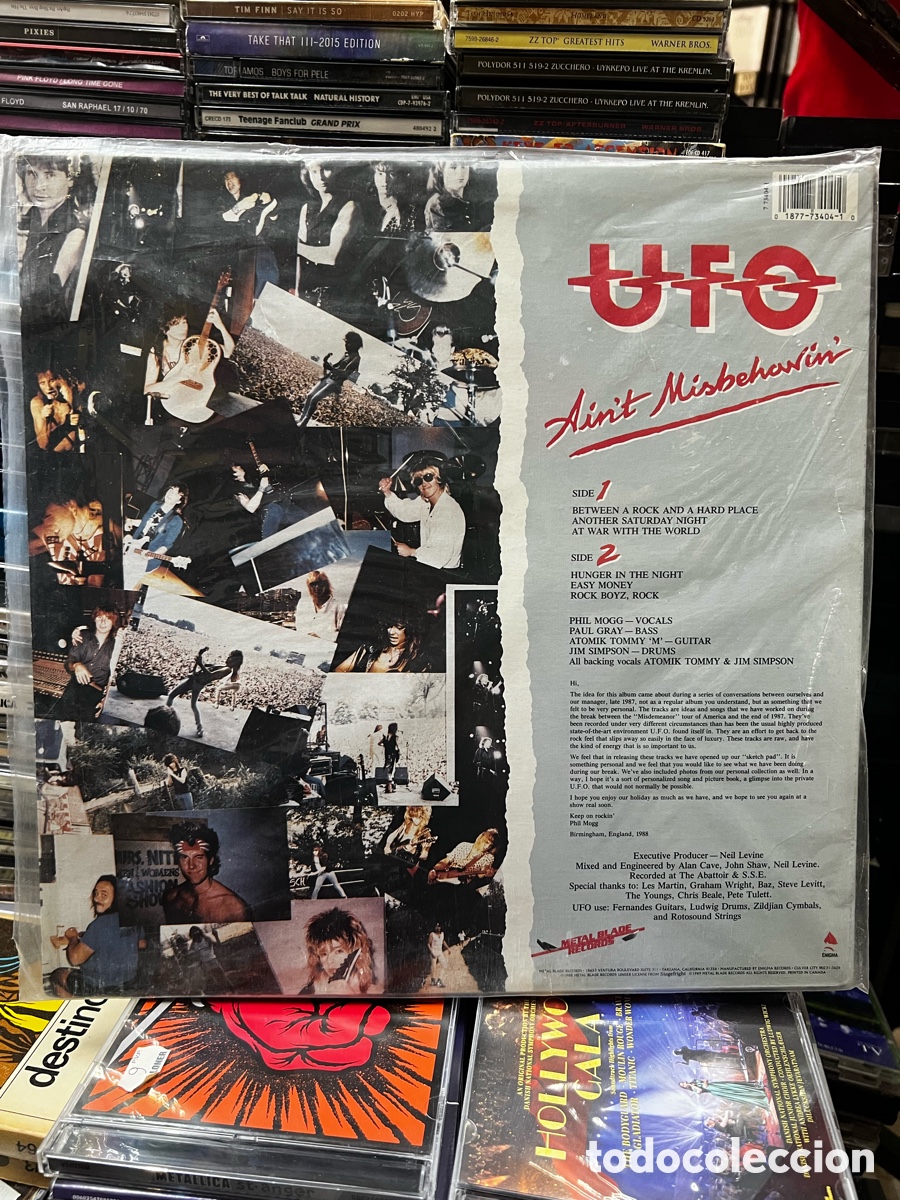 Discos de vinilo: UFO Ain&rsquo;t misbehavin&rsquo; - Foto 2