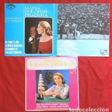 Discos de vinilo: ^ MARIA DOLORES PRADERA (3 EPS 1968-69) CON LOS GEMELOS - NO ME AMENACES, FALLASTE CORAZÓN, GRACIA