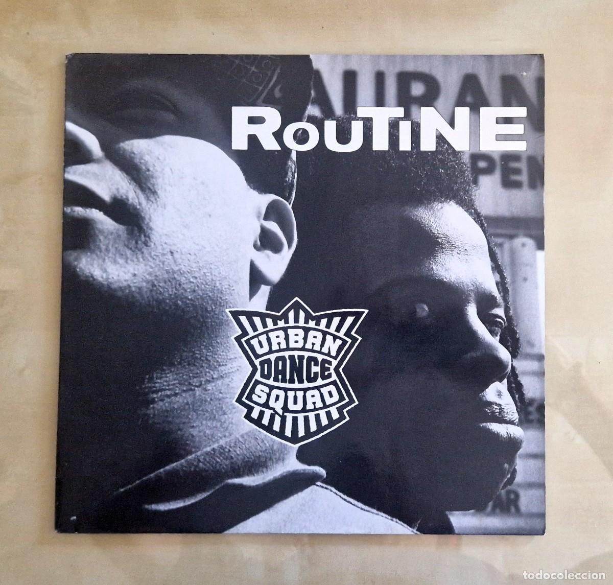 Discos de vinilo: URBAN DANCE SQUAD - ROUTINE MaxiEP 1991 (BMG) GERMANY - Foto 1