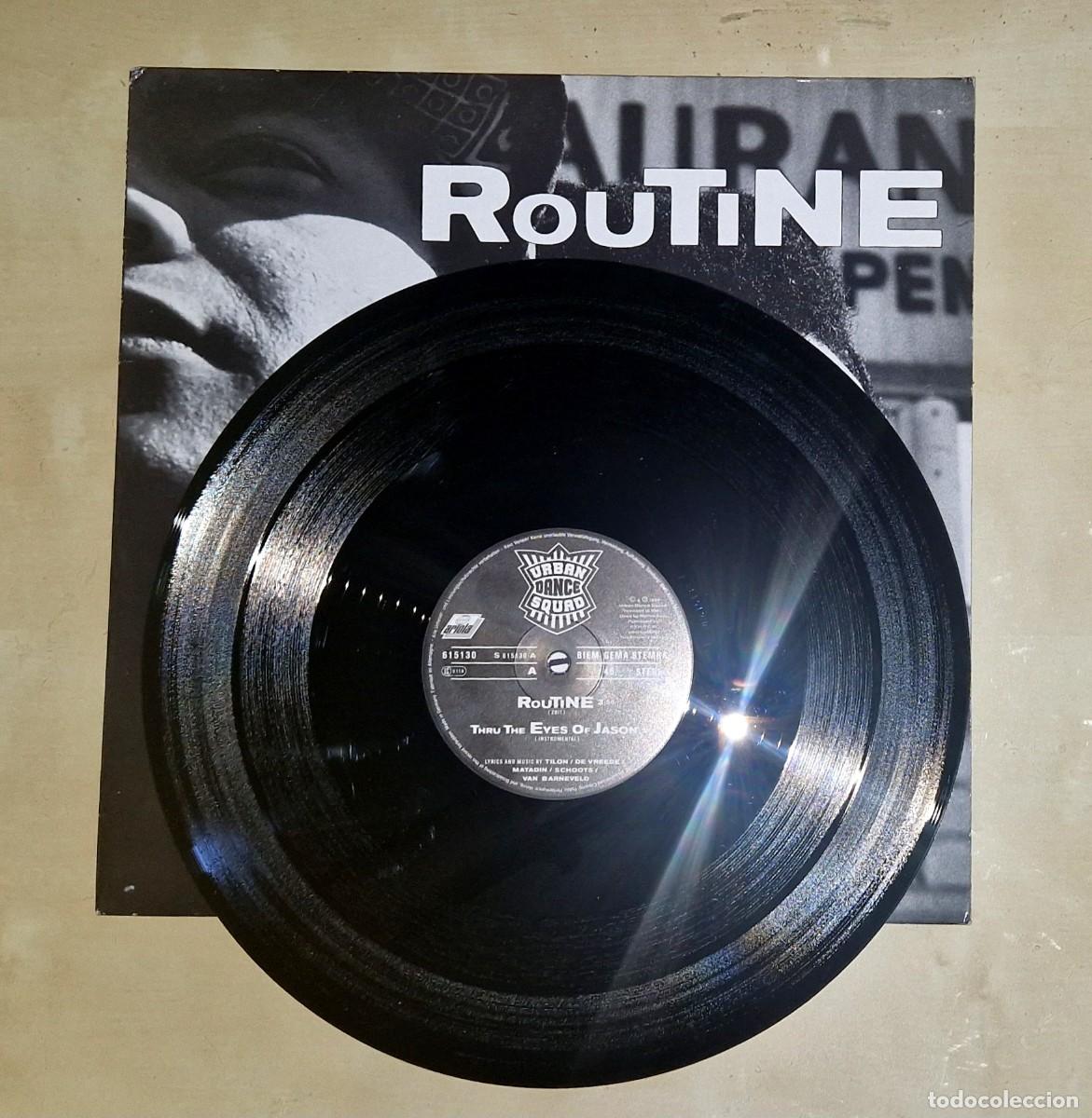 Discos de vinilo: URBAN DANCE SQUAD - ROUTINE MaxiEP 1991 (BMG) GERMANY - Foto 2