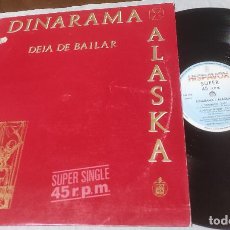 Discos de vinilo: ALASKA Y DINARAMA DEJA DE BAILAR/TOMENTO/NUNCA SE SABE/ MAXI-1983-