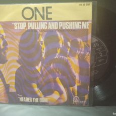 Discos de vinilo: ONE STOP, PULLING AND PUSHING ME SINGLE SPAIN 1971 PEPETO TOP