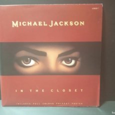 Discos de vinilo: MICHAEL JACKSON IN THE CLOSET SINGLE UK 1992 PEPETO TOP