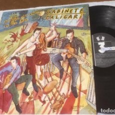 Discos de vinilo: GABINETE CALIGARI -LP- AL CALOR DEL AMOR EN UN BAR - 1986 –