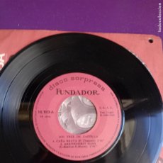 Discos de vinilo: LOS TRES DE CASTILLA - EP FUNDADOR 1969 - CAÑA BRAVA +3 - POCO USO - MELODICA POP 60'S 70'S