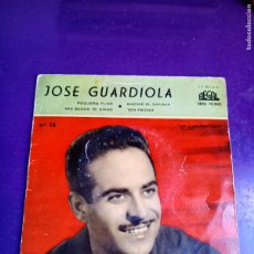 Discos de vinilo: JOSÉ GUARDIOLA ‎– PEQUEÑA FLOR +3 - EP EMI 1959 - MELODICA POP -
