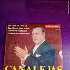 Discos de vinilo: CANALEJAS DE PUERTO REAL - EP VERGARA 1964 - DE FERIA EN FERIA YO +3 - FLAMENCO - ALFONSO LABRADOR