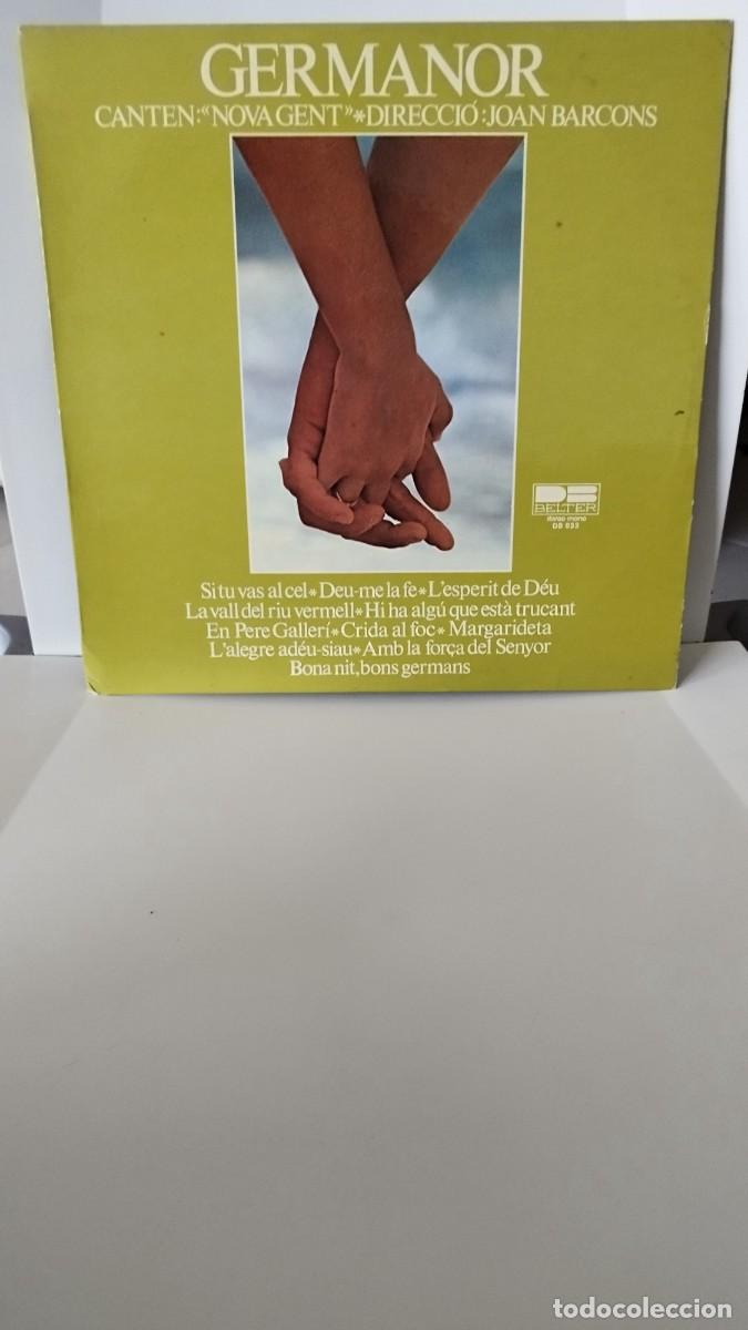 Discos de vinilo: Nova Gent Direcci&oacute;,Joan Barcons &ndash; Germanor.Lp - Foto 1