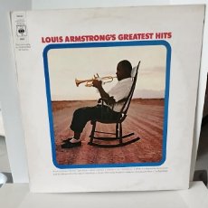 Discos de vinilo: LOUIS ARMSTRONG – GREATEST HITS.LP UK 1969