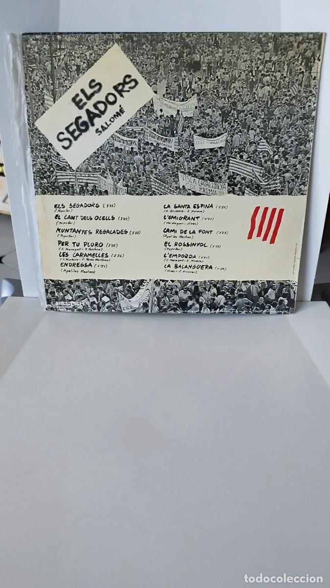Discos de vinilo: Salom&eacute;,els segadors.Lp - Foto 2