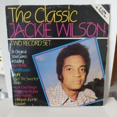 Discos de vinilo: JACKIE WILSON – THE CLASSIC JACKIE WILSON.DOBLE LP