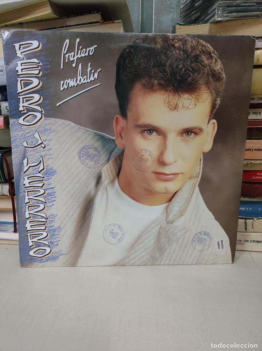 Discos de vinilo: Pedro J. Herrero &ndash; Prefiero Combatir - Foto 1