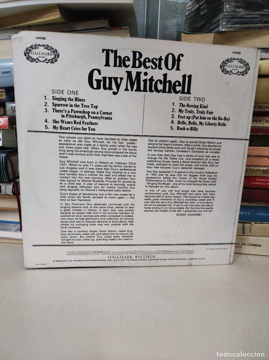 Discos de vinilo: Guy Mitchell &ndash; The Best Of Guy Mitchell - Foto 2