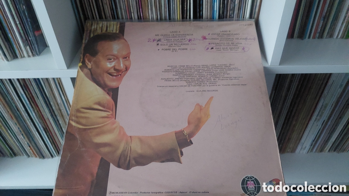 Discos de vinilo: Vinilo LP Salsa Roberto Torres - Foto 2