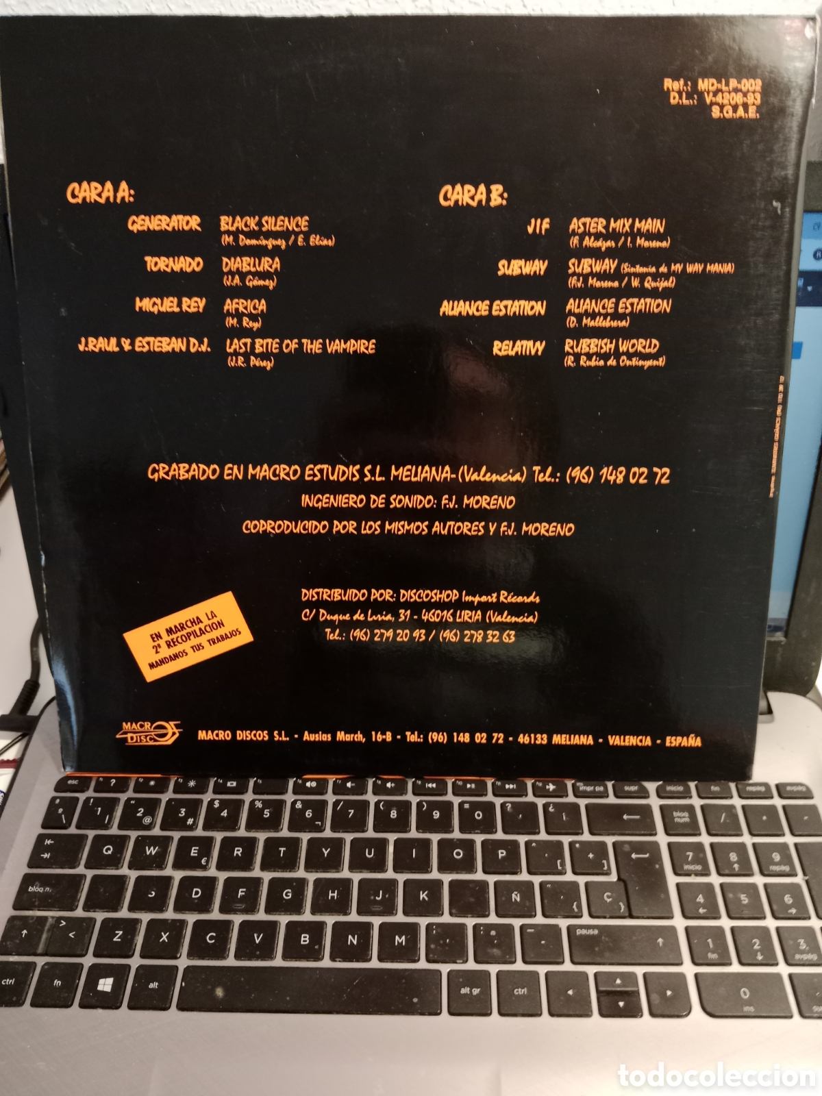 Discos de vinilo: Varios - M&aacute;s m&aacute;quina cojones - Foto 2