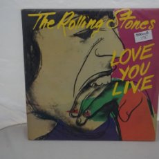 Discos de vinilo: THE ROLLING STONES - LOVE YOU LIVE (2XLP, ALBUM, GAT) - VINILO EN EXCELENTE ESTADO
