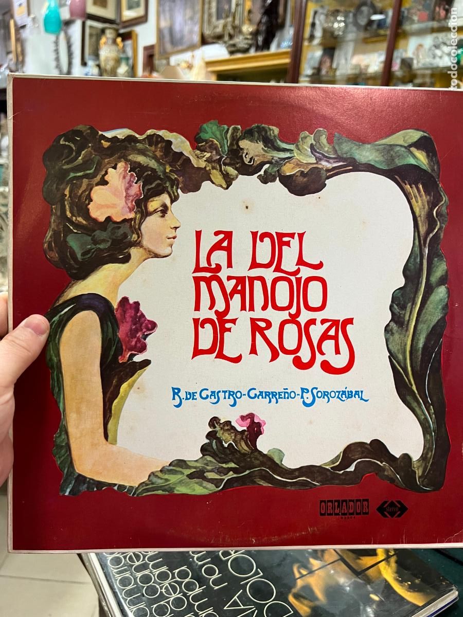 Discos de vinilo: LP LA DEL MANOJO DE ROSAS - Foto 1