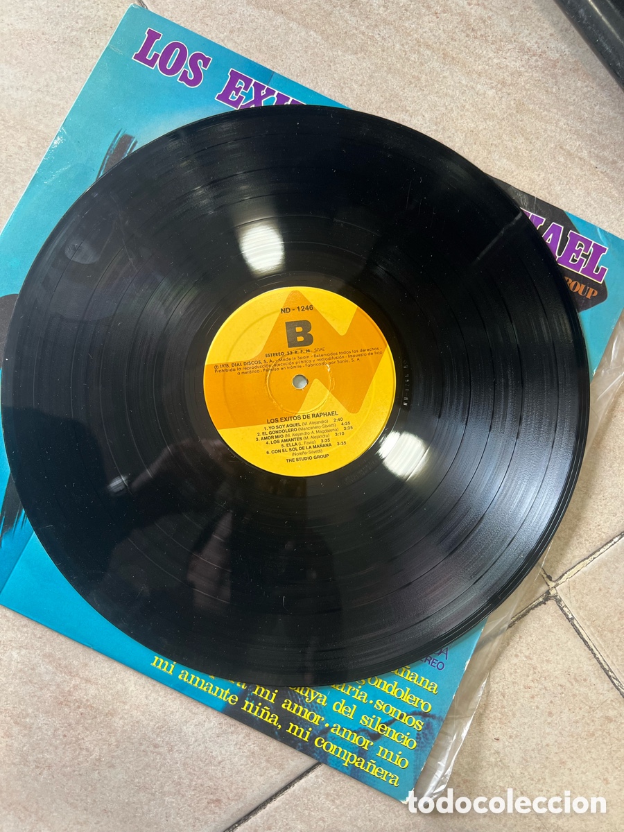 Discos de vinilo: Disco Los &Eacute;xitos de Raphael - Foto 3