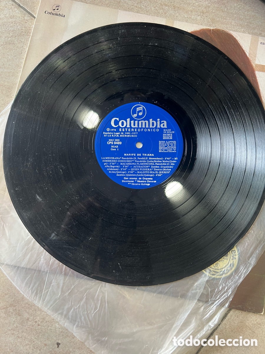 Discos de vinilo: Disco Marife de Triana - Foto 3