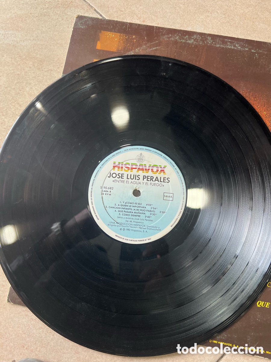 Discos de vinilo: Disco Jos&eacute; Luis Perales - Foto 3