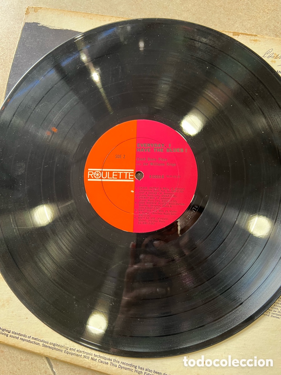 Discos de vinilo: Disco Joe Williams - Foto 3