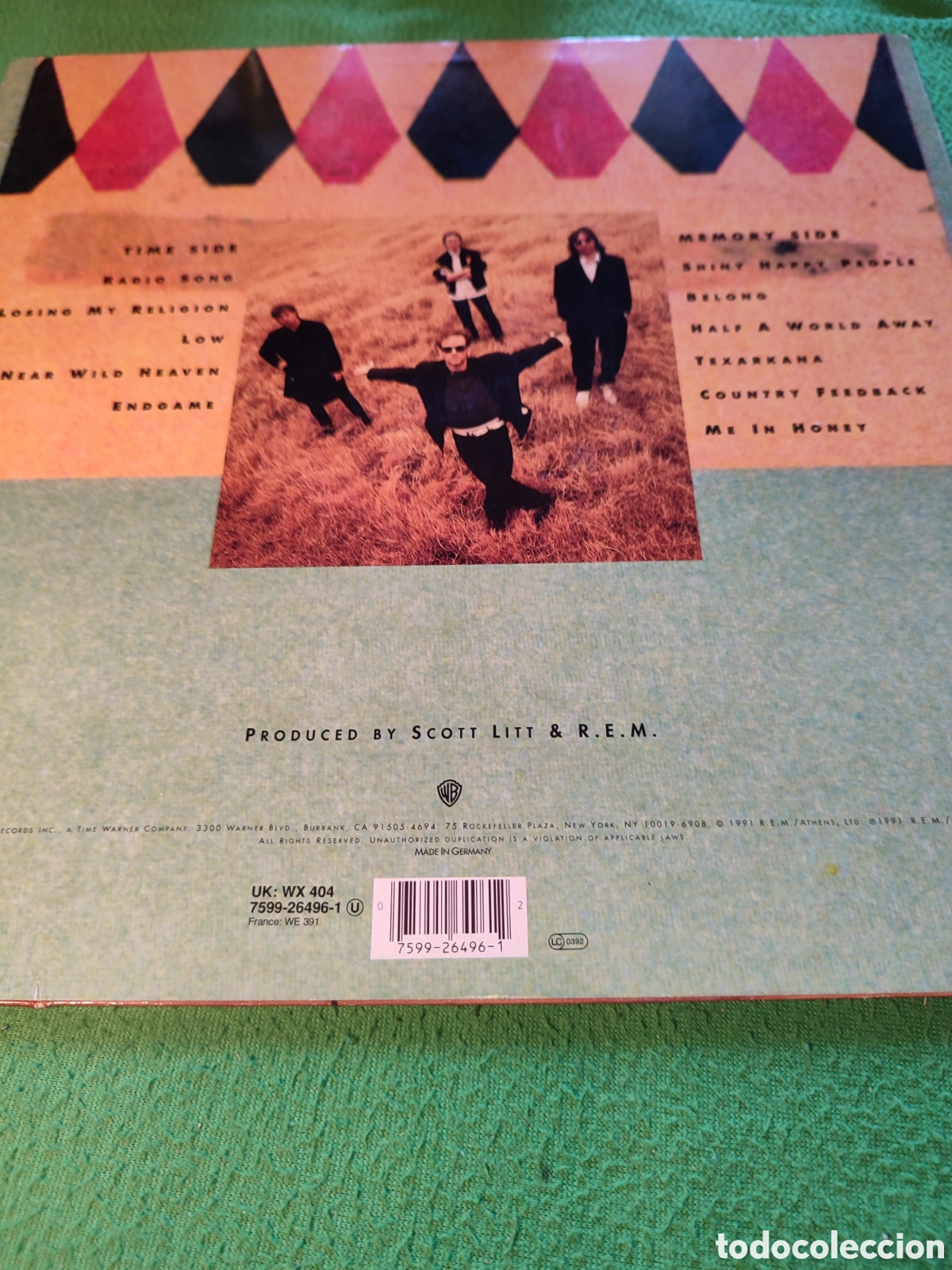 Discos de vinilo: REM - Out of time Vinilo Lp - Foto 2