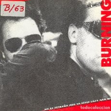 Discos de vinilo: BURNING – NO ES EXTRAÑO QUE TÚ ESTÉS LOCA POR MÍ; TÚ Y YO – BMG 114 560 - 1991