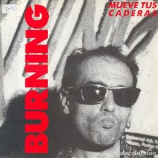 Discos de vinilo: BURNING – MUEVE TUS CADERAS; GOLPÉALES – BMG 114 367 – 1991