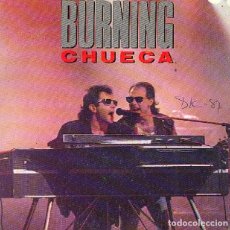 Discos de vinilo: BURNING – CHUECA; EL DIABLO VENDIÓ SU ALMA – VICTORIA 10.1385 – 1987