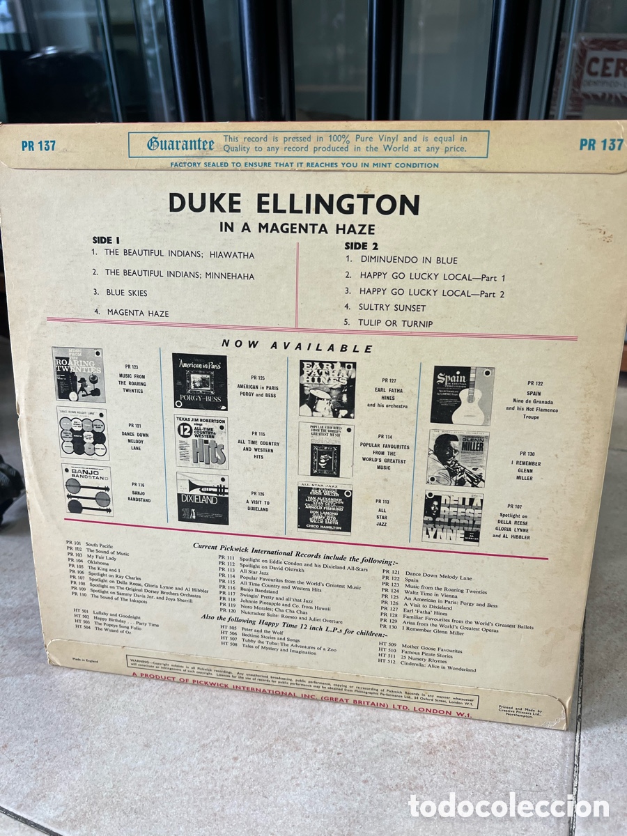 Discos de vinilo: Disco Duke Ellington - Foto 2