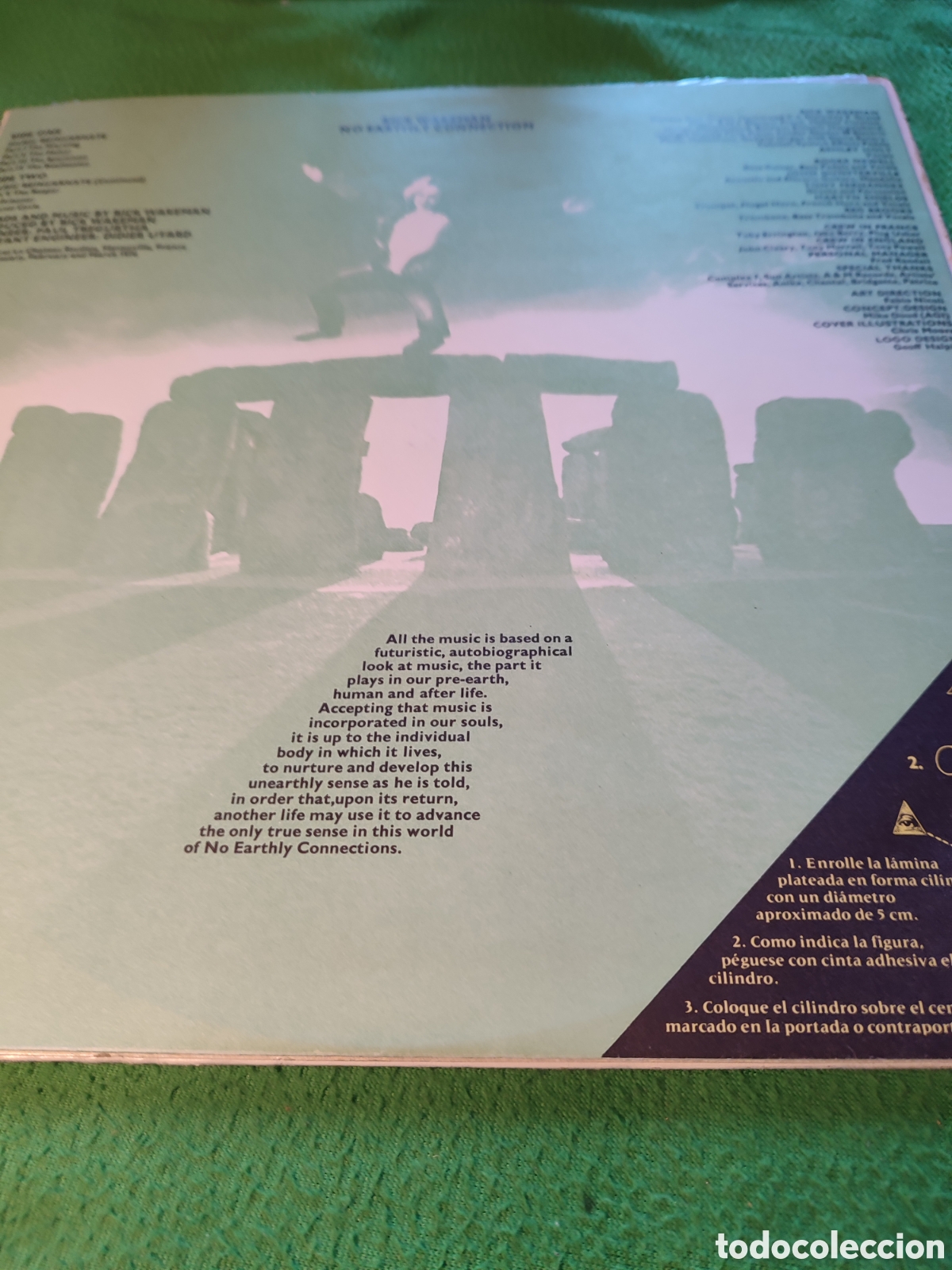 Discos de vinilo: Rick Wakeman -No Earthly connection - Foto 3