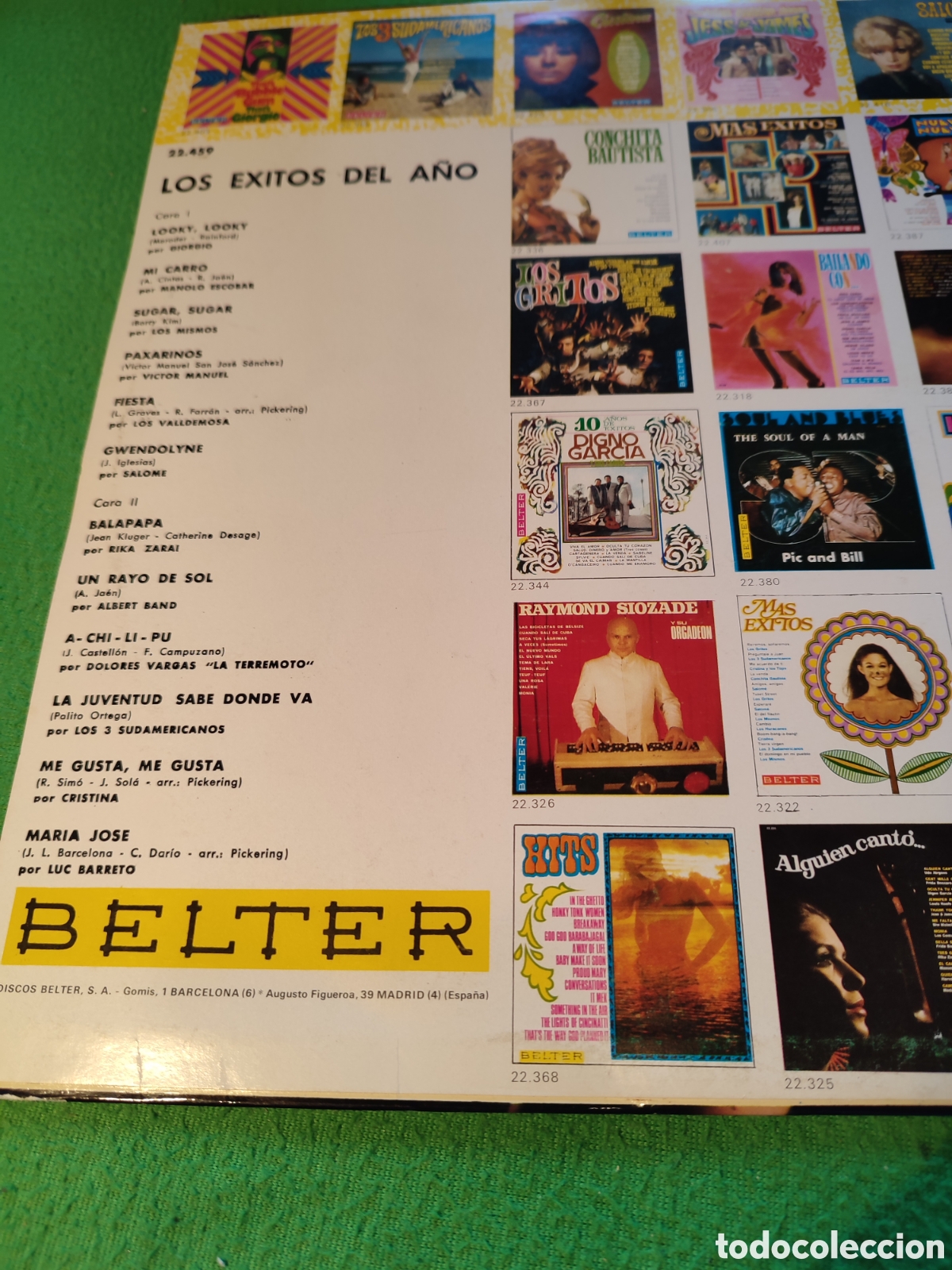 Discos de vinilo: Los &Eacute;xitos de 1970 - Varios - Foto 2