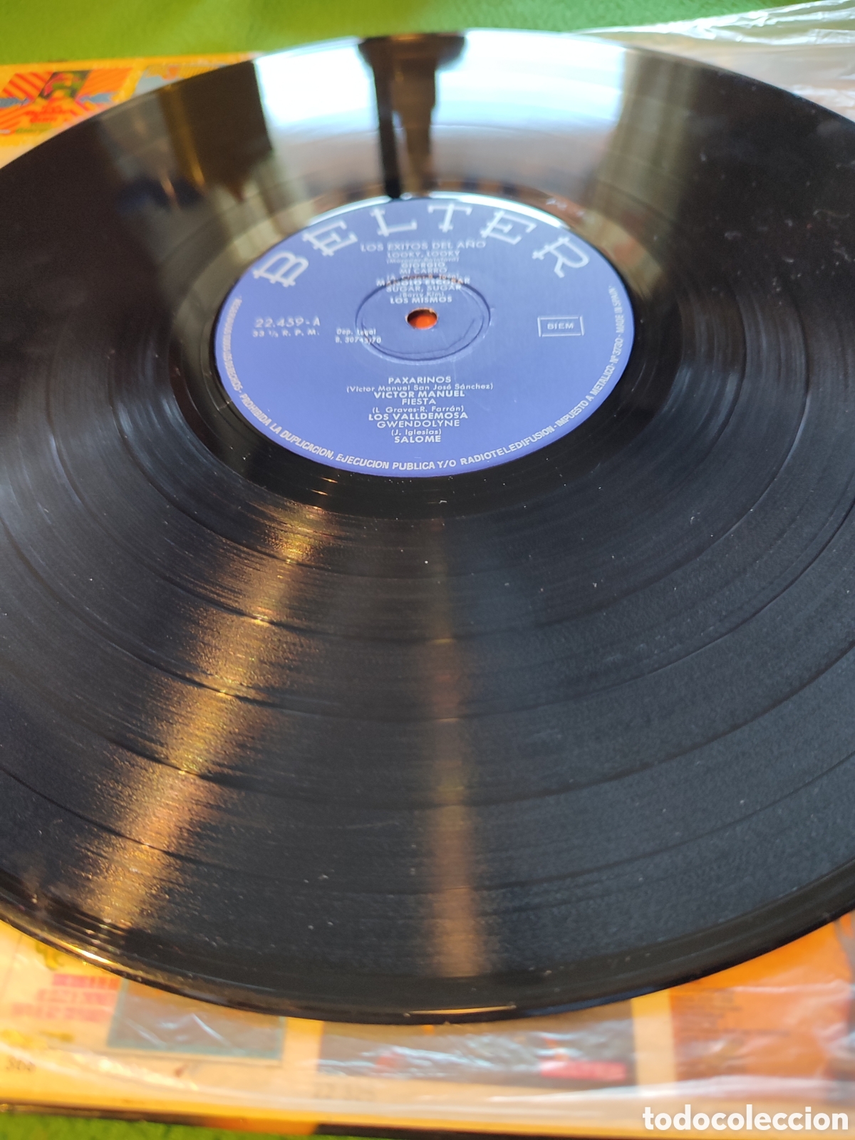 Discos de vinilo: Los &Eacute;xitos de 1970 - Varios - Foto 3