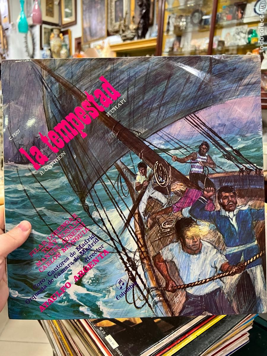 Discos de vinilo: LP LA TEMPESTAD - Foto 1