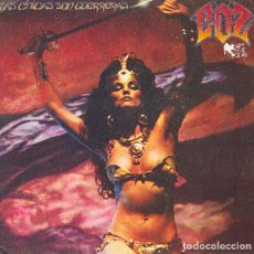 Discos de vinilo: COZ – LAS CHICAS SON GUERRERAS; DOS EN LA LUZ – EPIC 9402 (PROMO BLANCO) – 1980