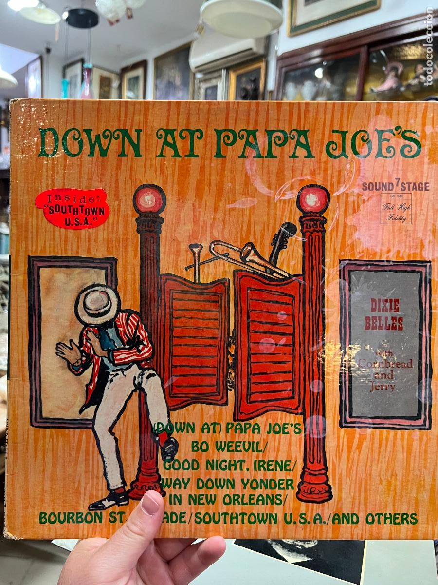 Disques de vinyle: LP DOWN AT PAPA JOE&acute;S