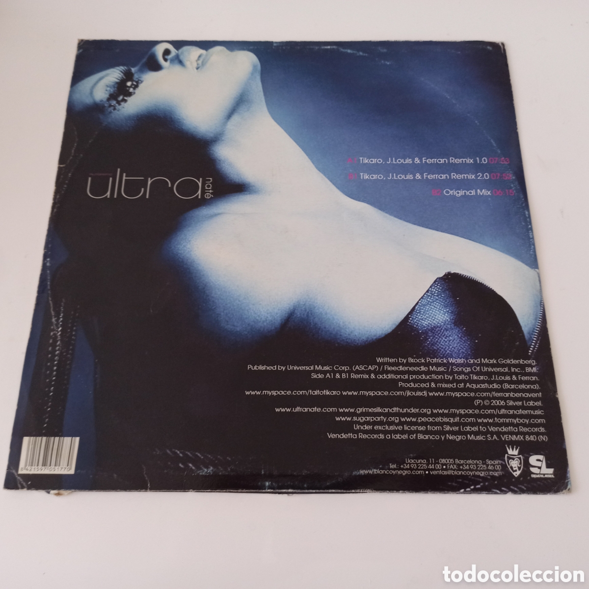 Discos de vinilo: Ultra Nat&eacute; - Automatic (12&rdquo;) - Foto 2