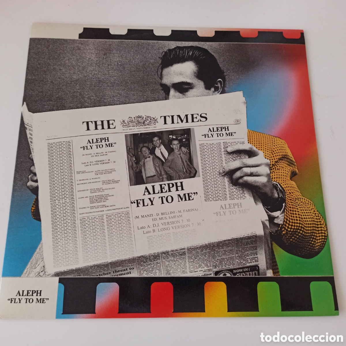 Discos de vinilo: Aleph - Fly To Me (12&rdquo;, Maxi) - Foto 1