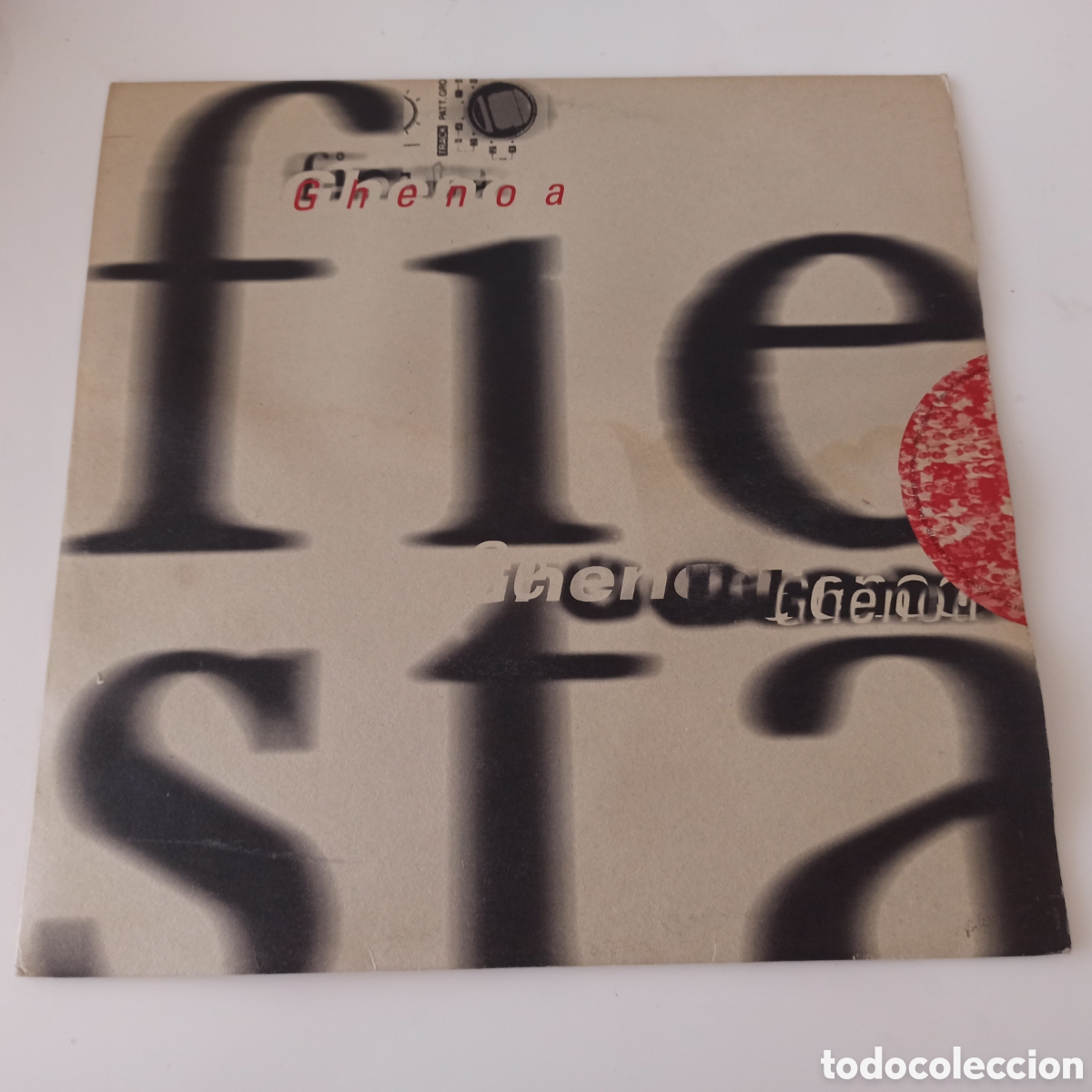 Discos de vinilo: Ghenoa - Fiesta (12&rdquo;) - Foto 1