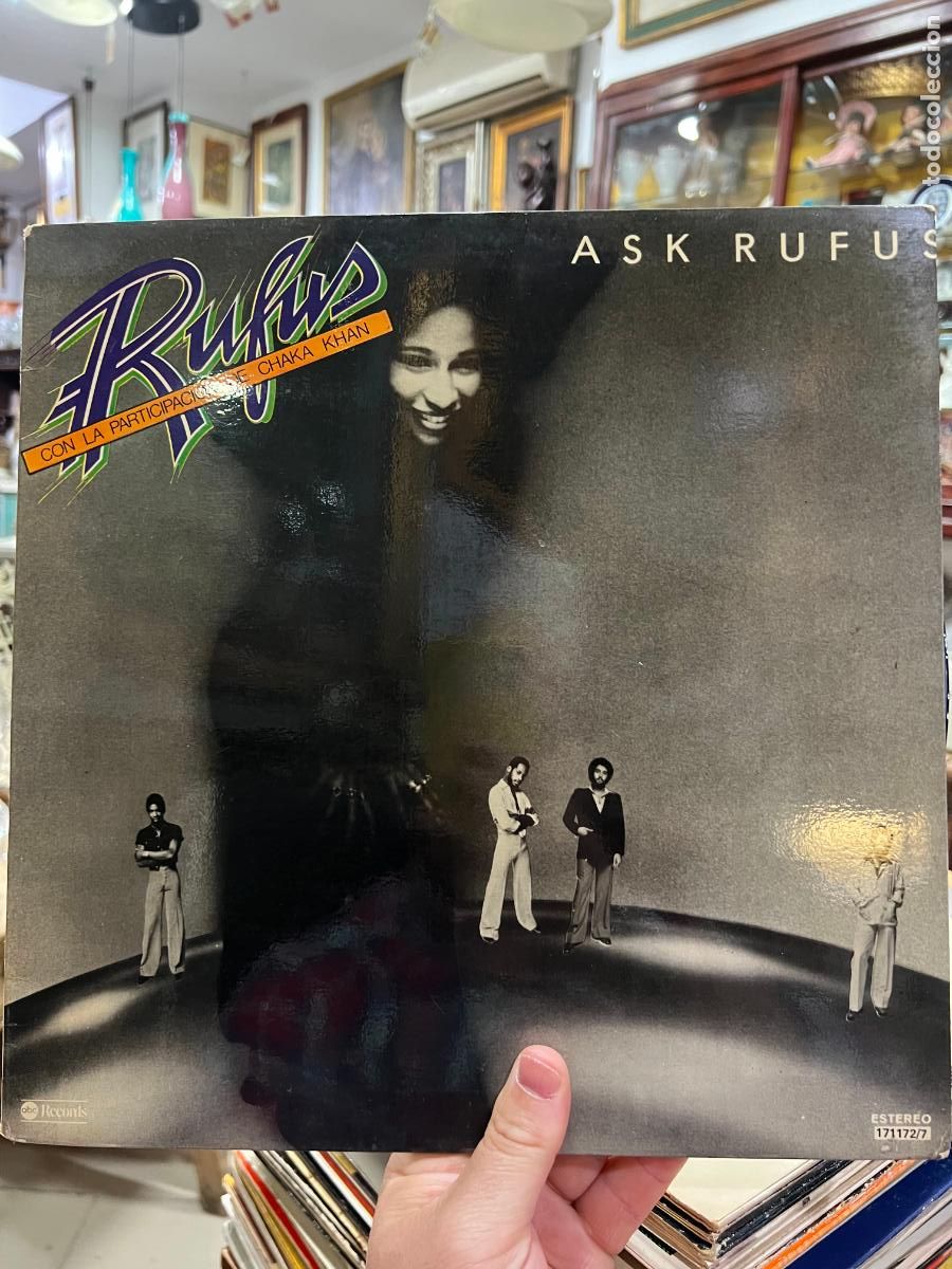 Discos de vinilo: LP RUFUS - ASK - Foto 1