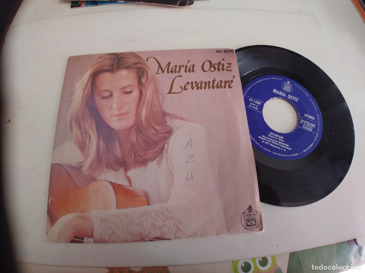 Discos de vinilo: MARIA OSTIZ-SINGLE LEVANTARE - Foto 1