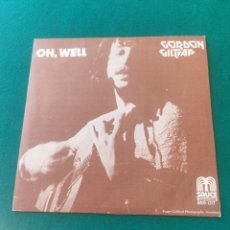 Discos de vinilo: GORDON GILTRAP. OH, WELL + REFLECTIONS AND DESPAIR. SAUCE, 1978. 45 RPM.